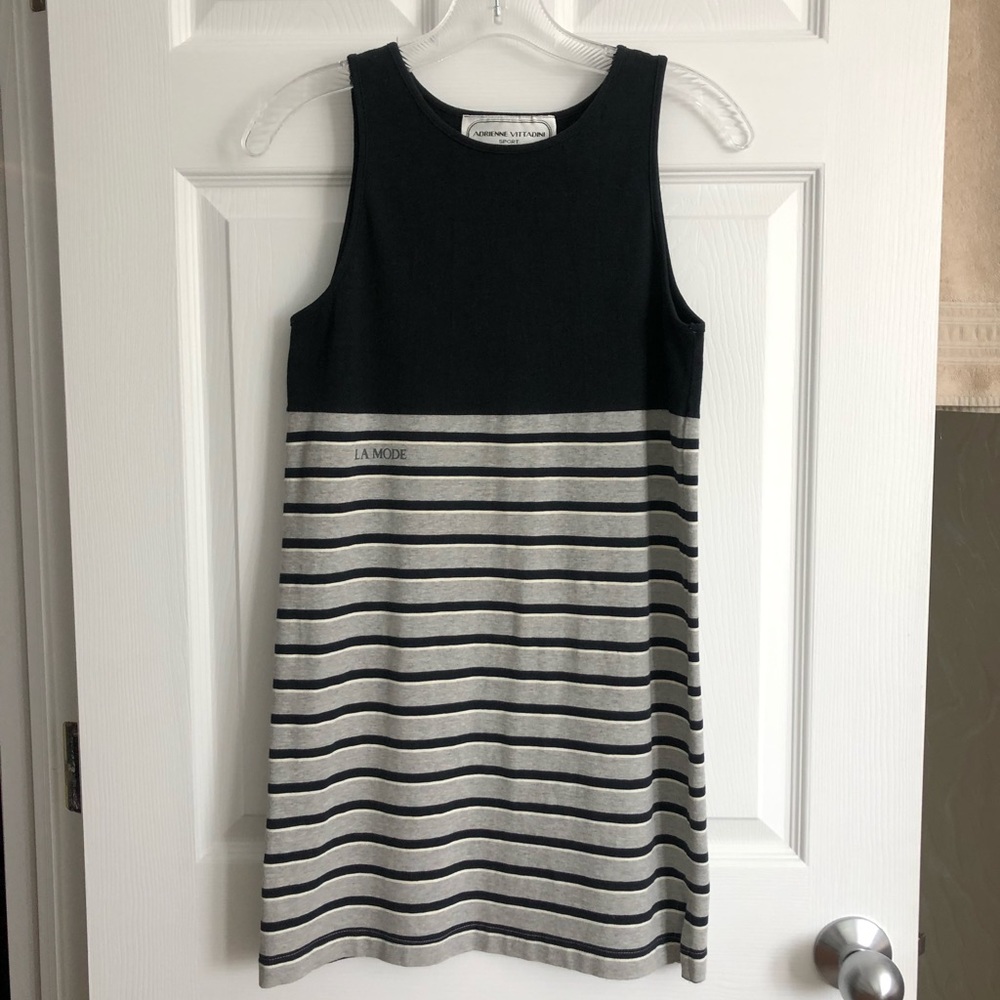 Adrienne Vittadini tank tunic/mini dress